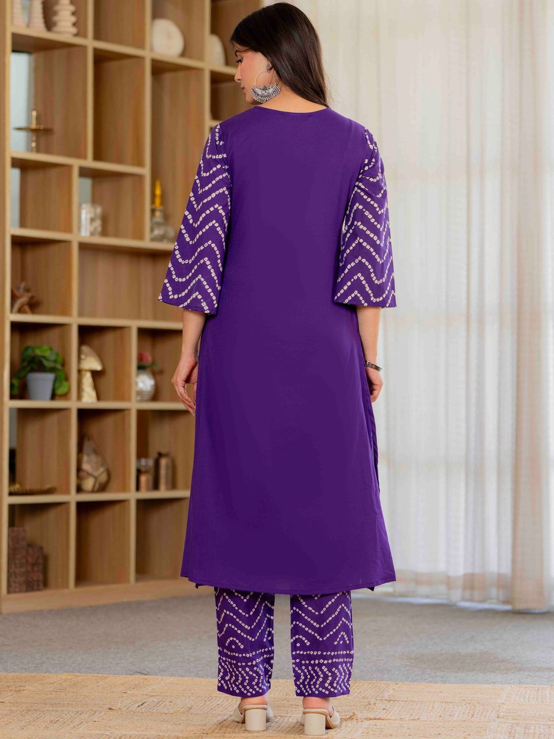 NAMA'S Women Ethnic Kurta Pant Set with Printed Dupatta