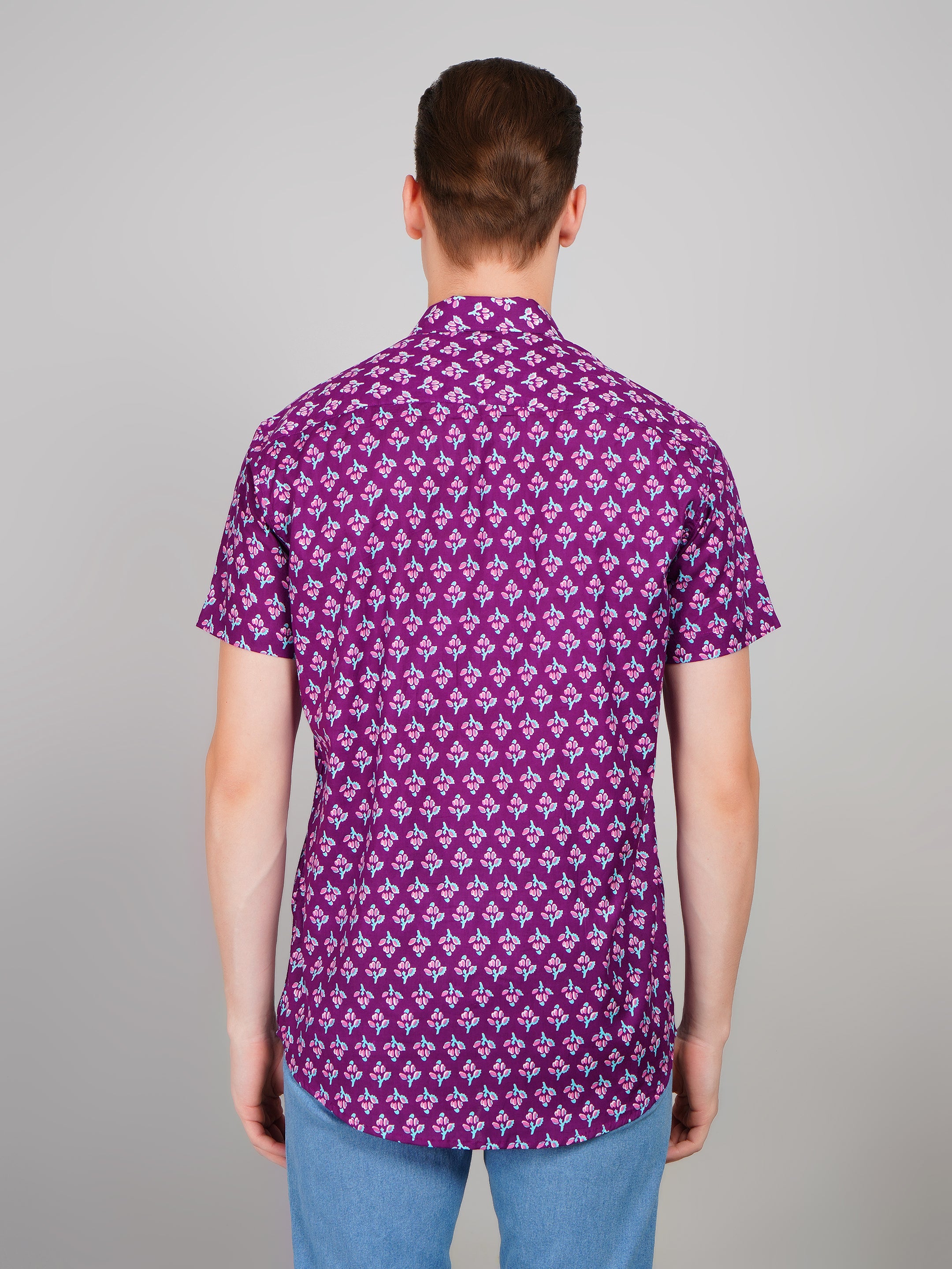 Stylish Printed Half Sleeve Shirt for Men