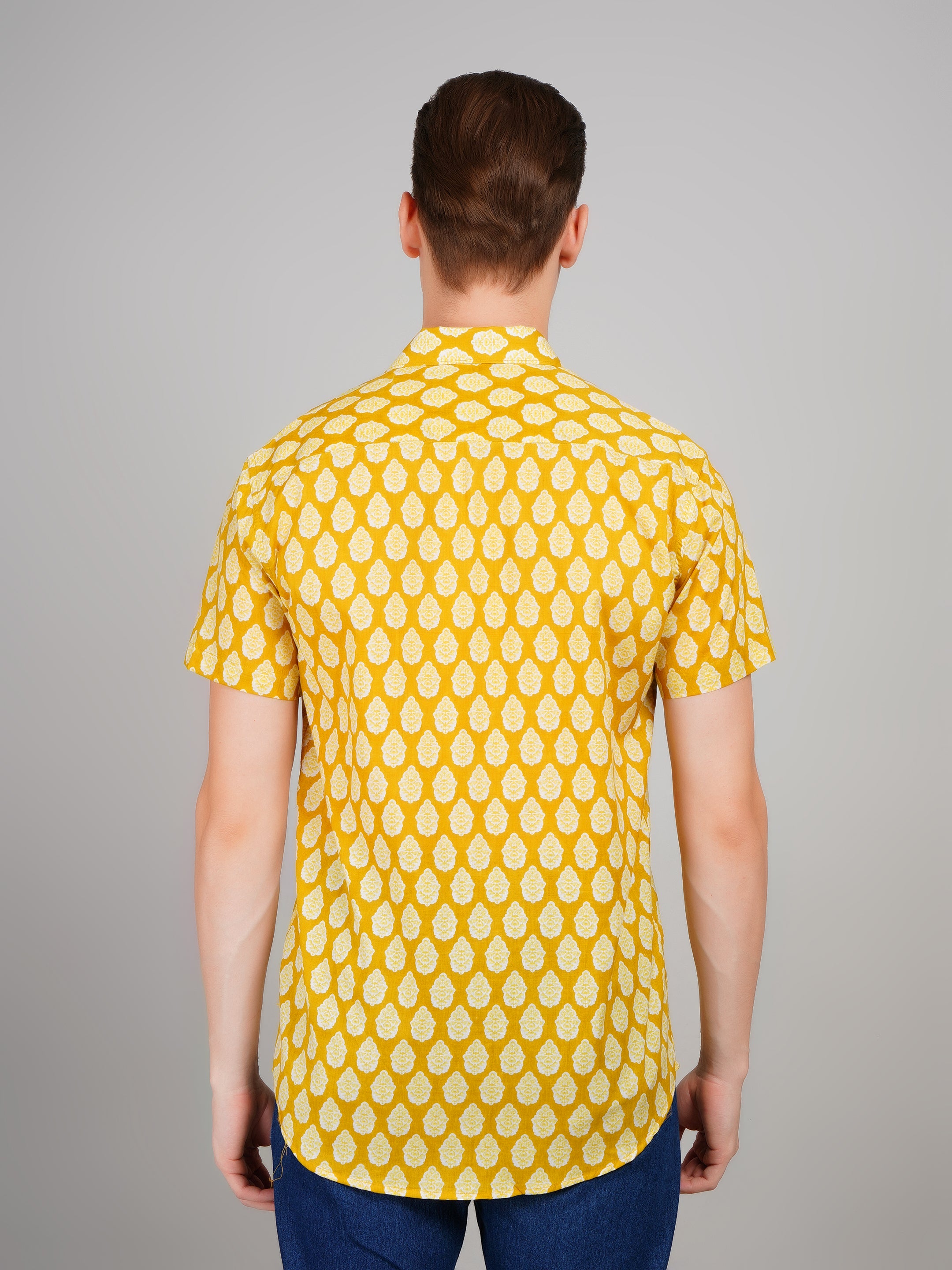 Stylish Printed Half Sleeve Shirt for Men