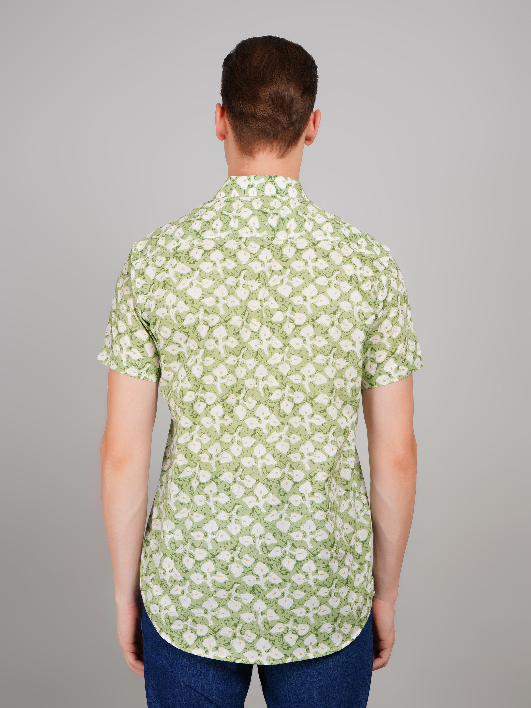 Stylish Printed Half Sleeve Shirt for Men