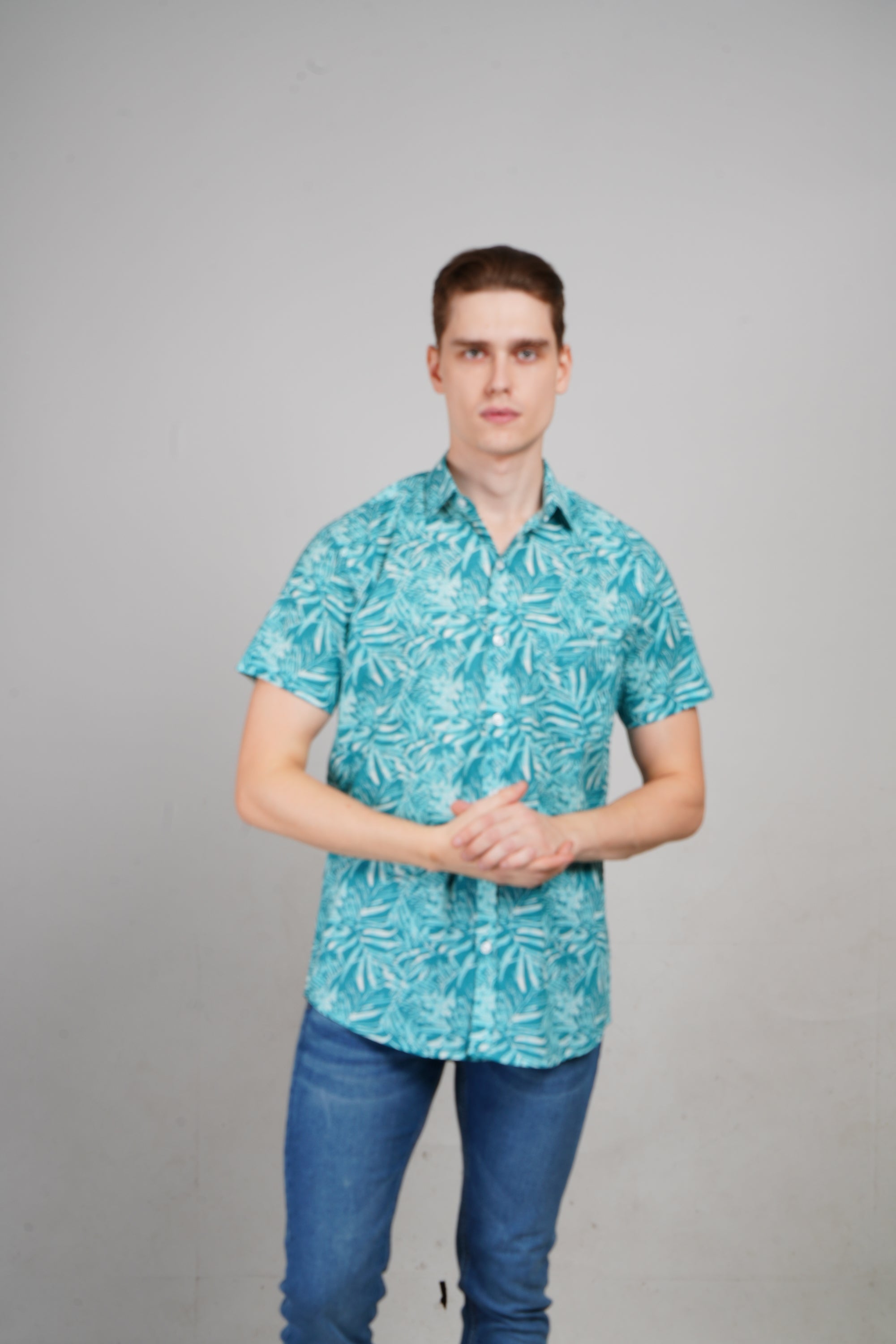 Stylish Printed Half Sleeve Shirt for Men