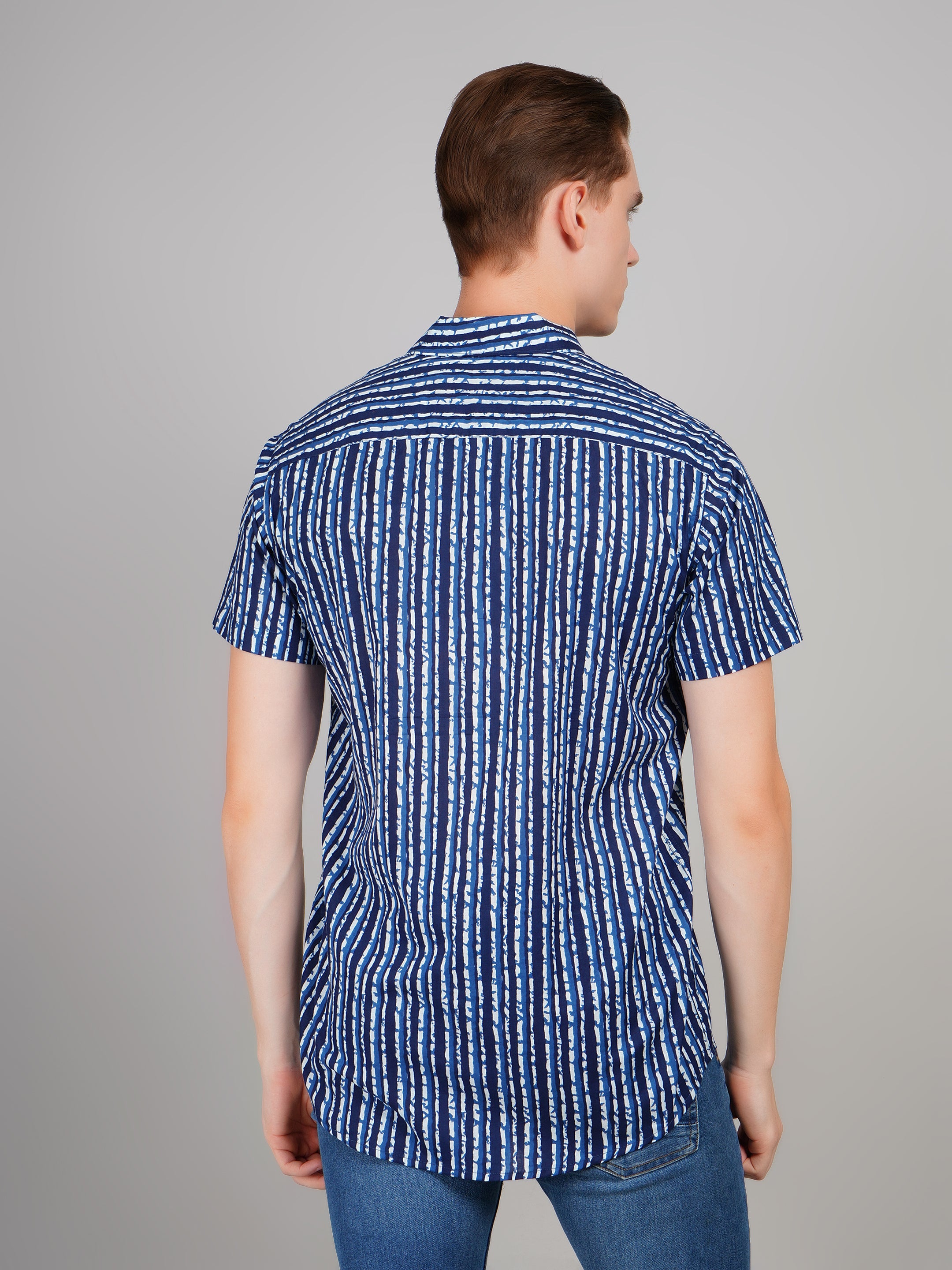 Stylish Printed Half Sleeve Shirt for Men