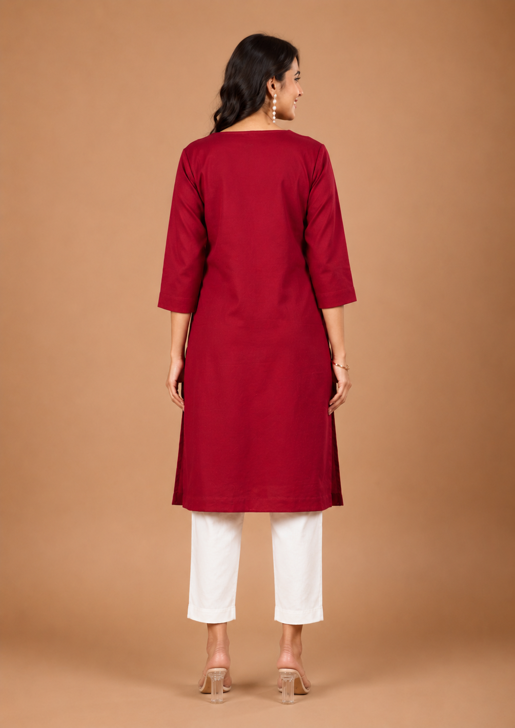 Pure Cotton Straight Kurta