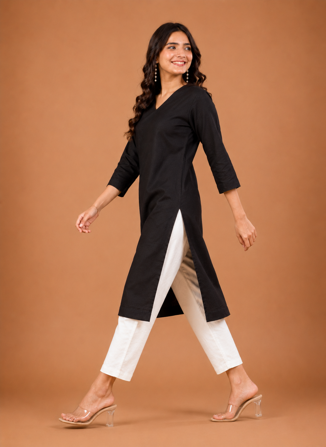 Pure Cotton Straight Kurta