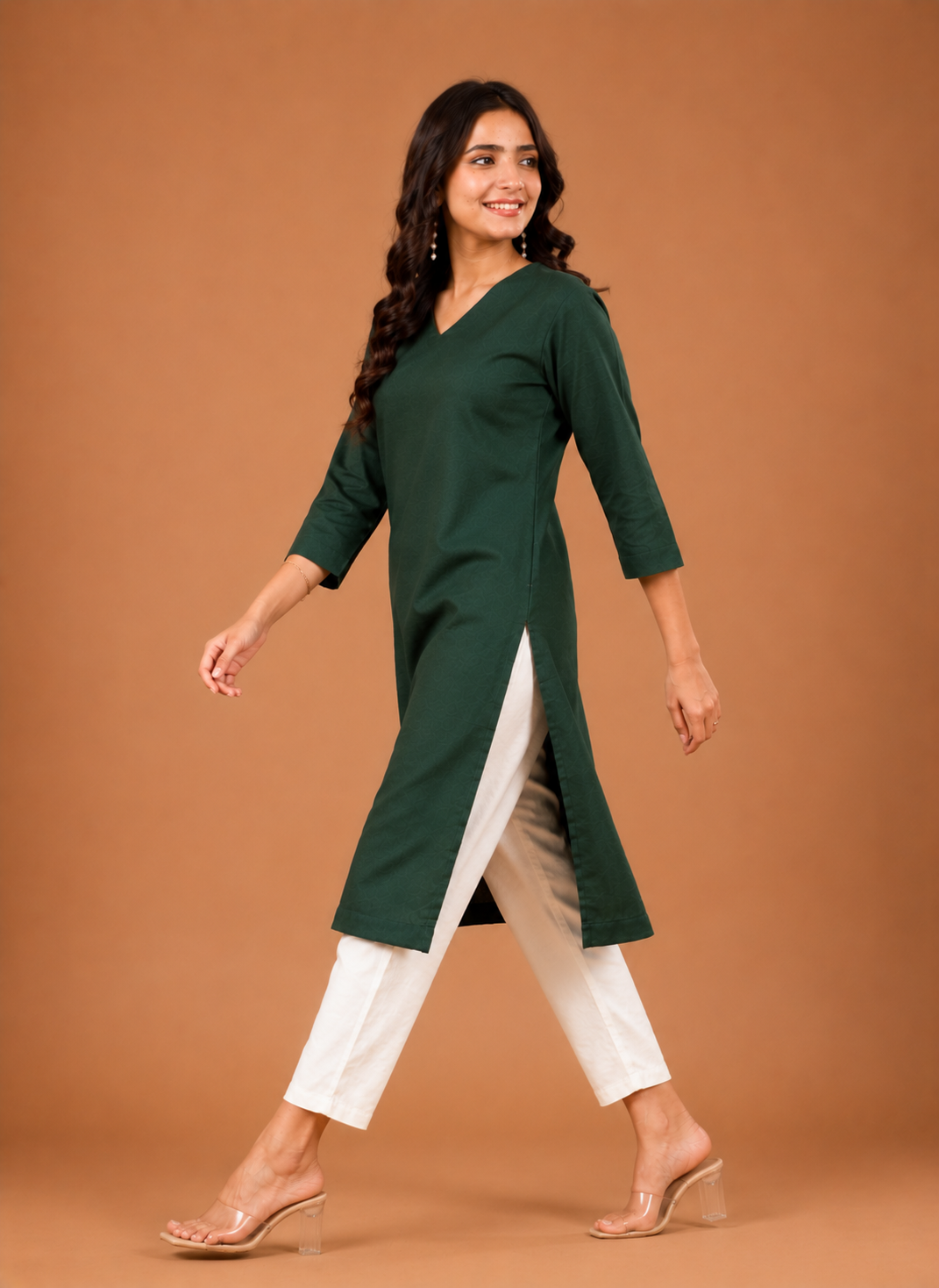 Pure Cotton Straight Kurta