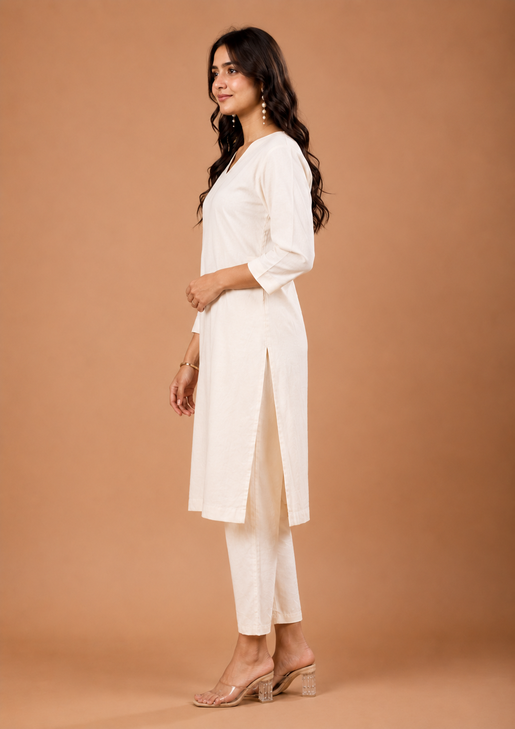 Pure Cotton Straight Kurta