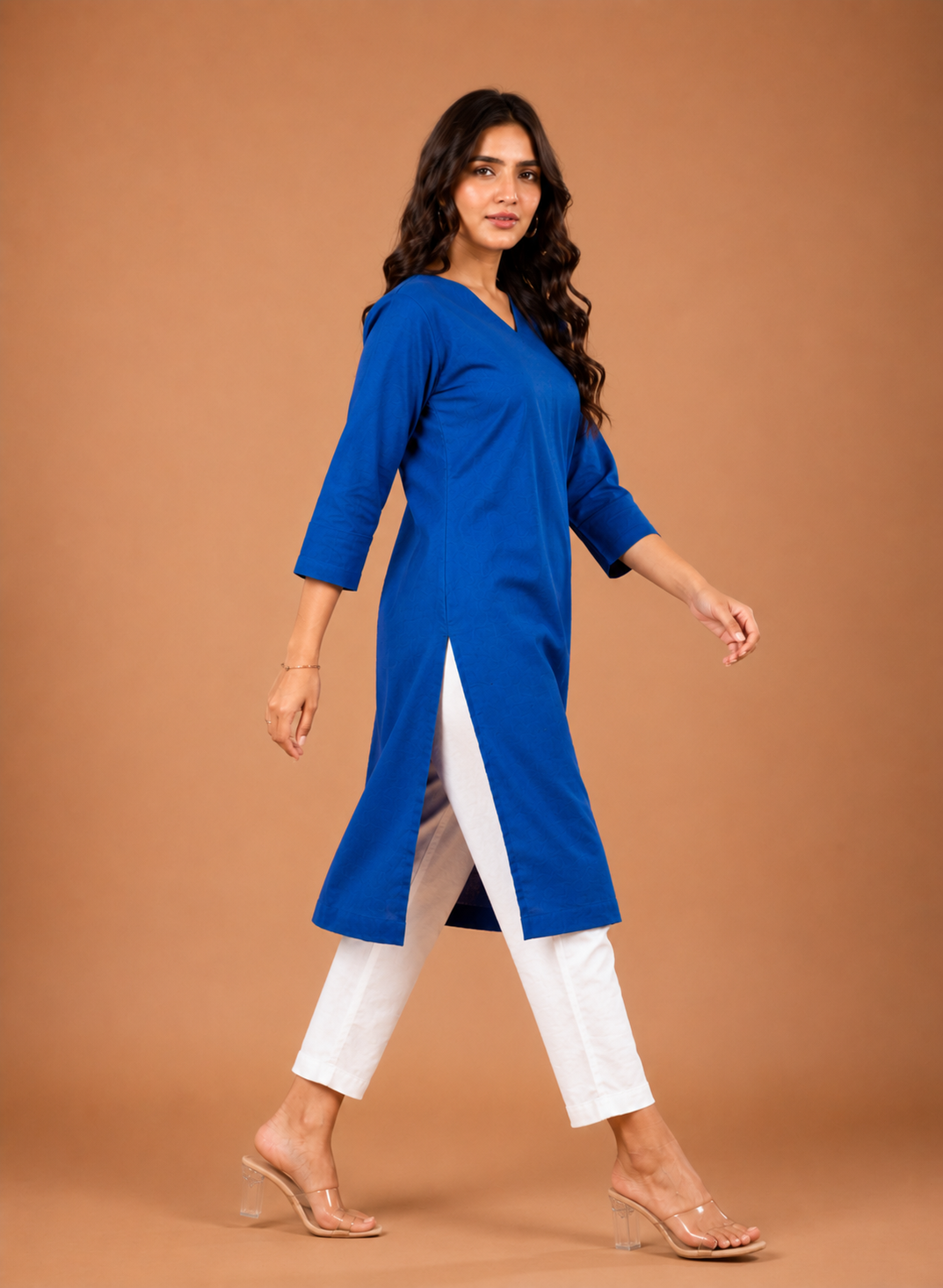 Pure Cotton Straight Kurta