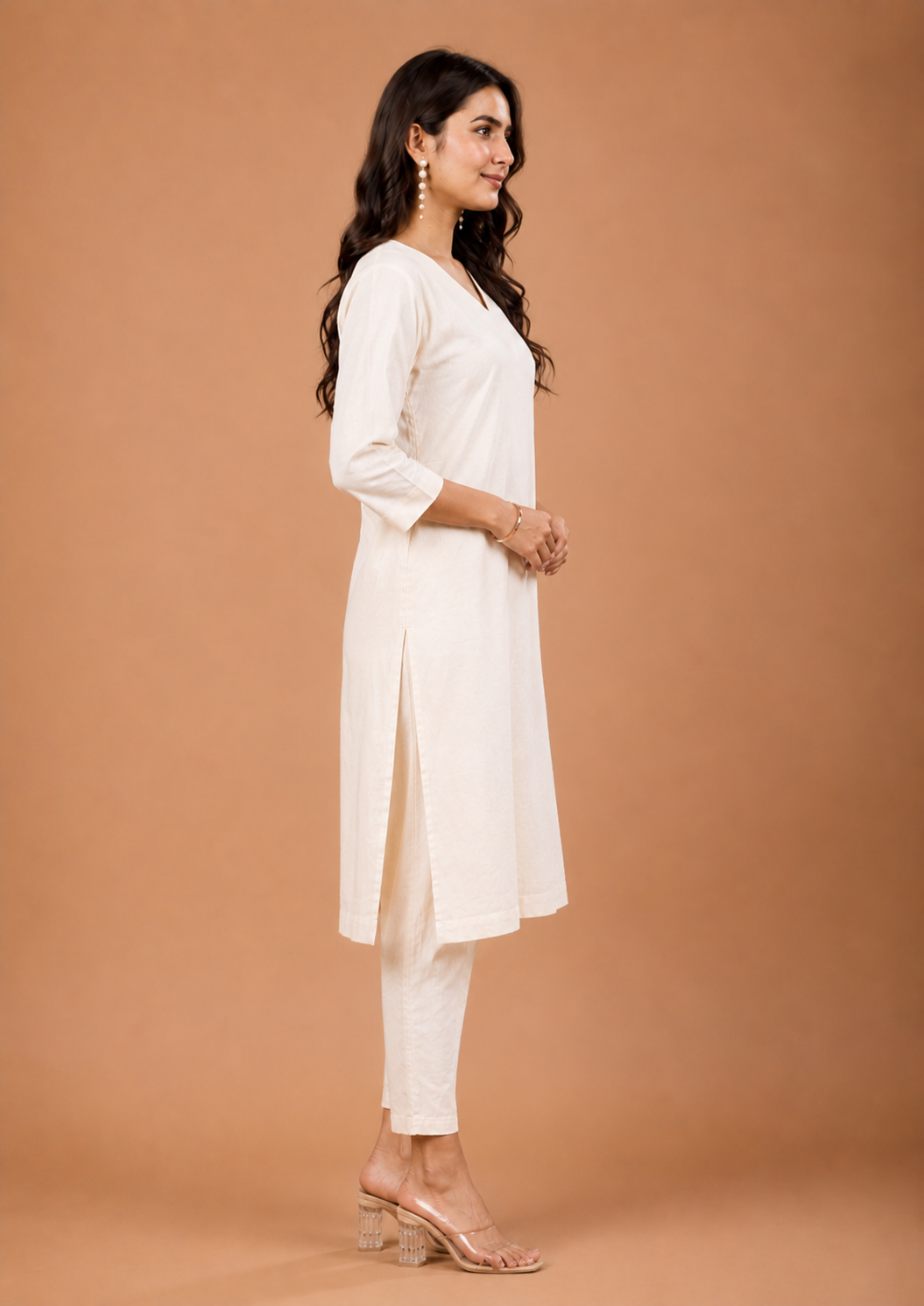 Pure Cotton Straight Kurta
