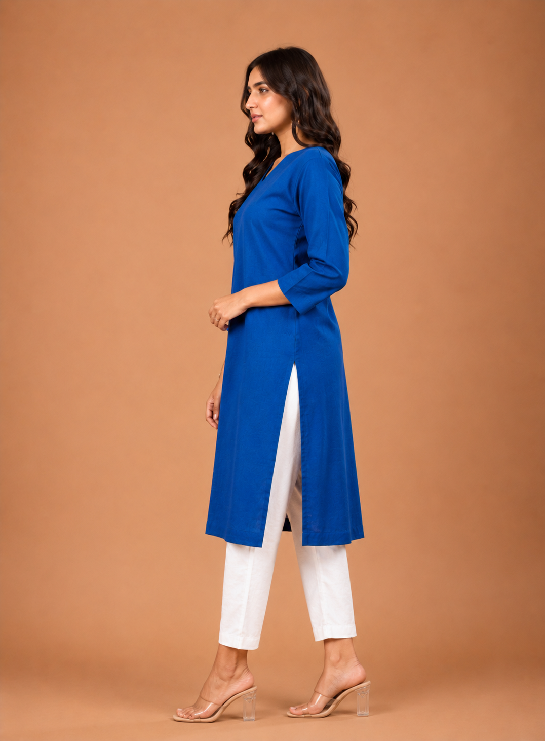 Pure Cotton Straight Kurta