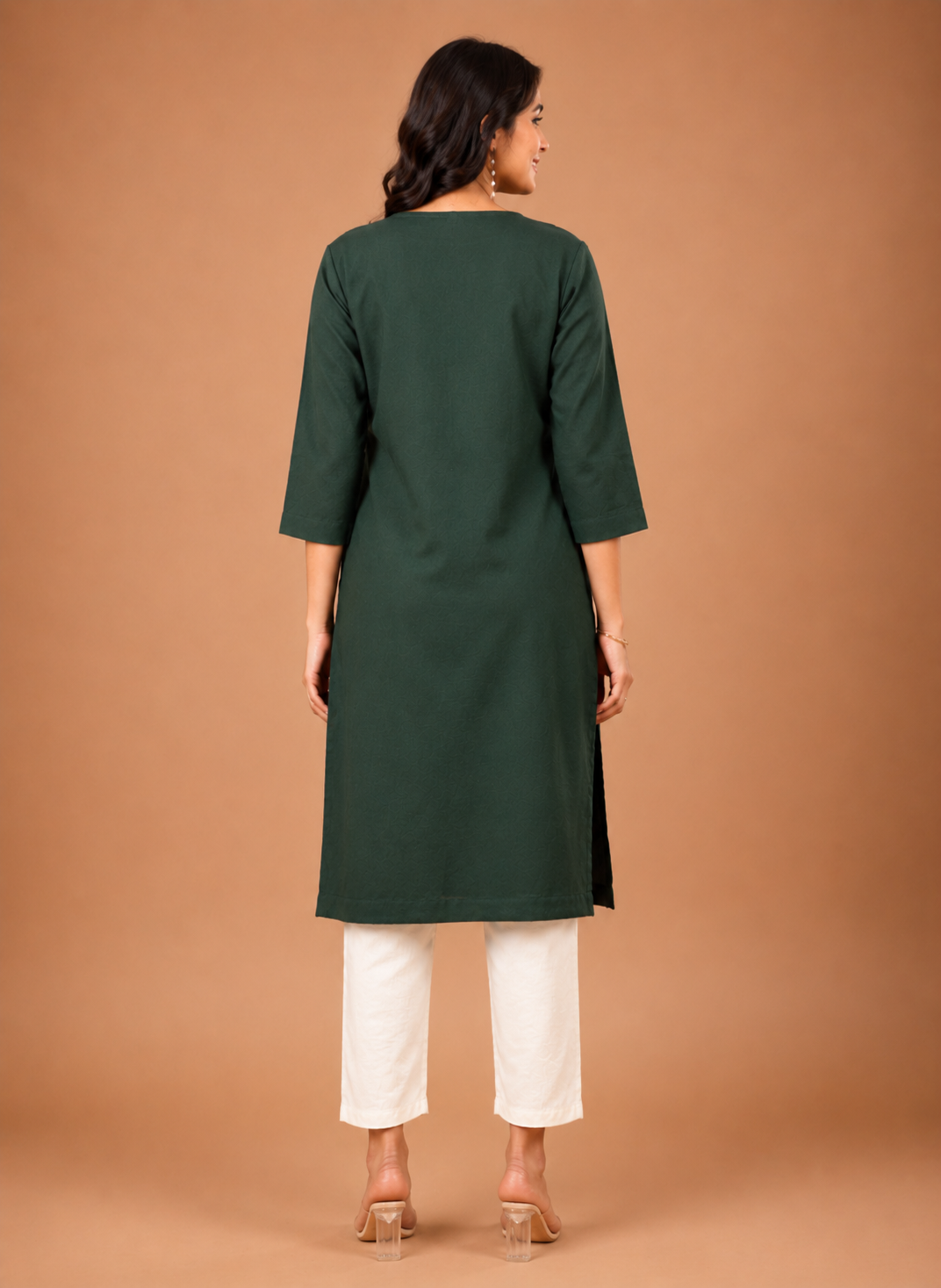 Pure Cotton Straight Kurta