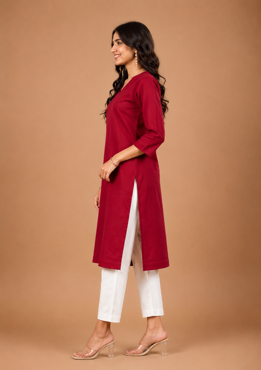 Pure Cotton Straight Kurta