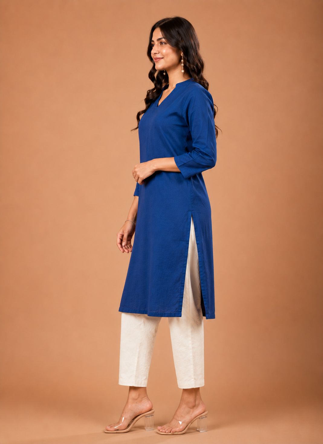 Pure Cotton Straight Kurta
