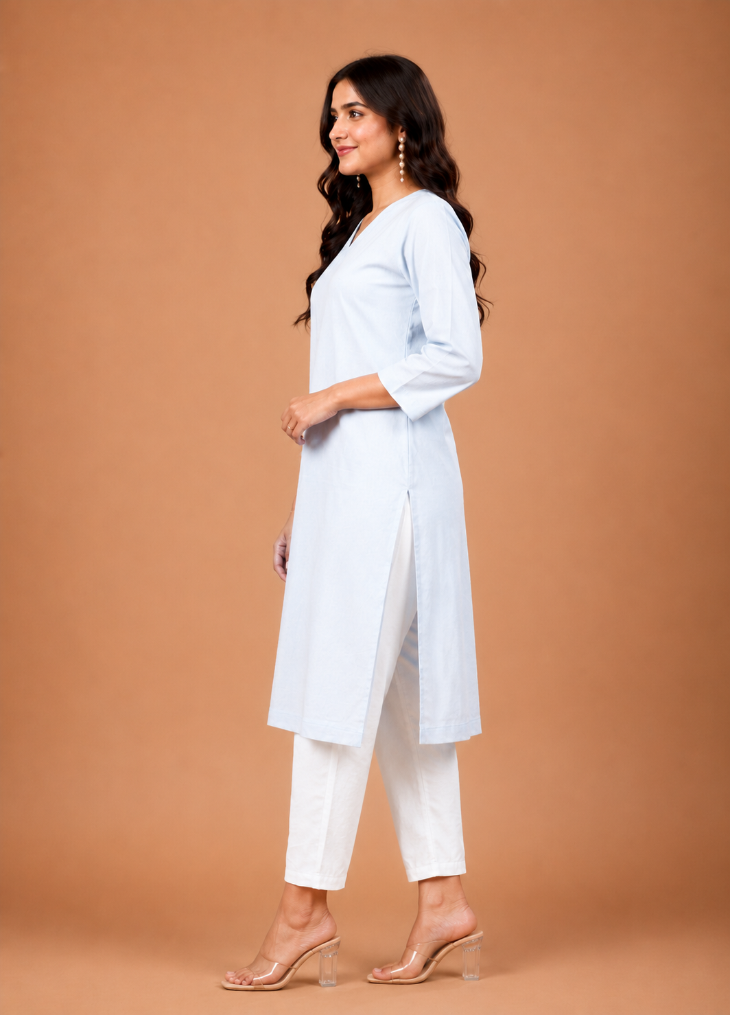 Pure Cotton Straight Kurta