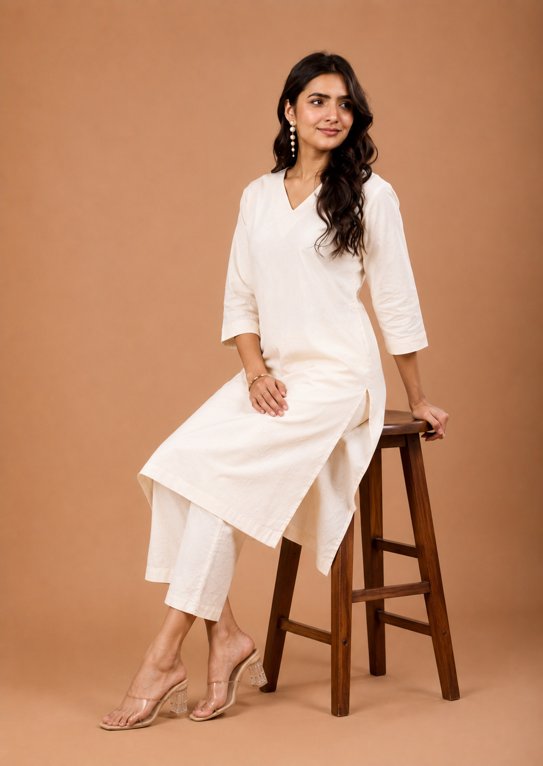 Pure Cotton Straight Kurta