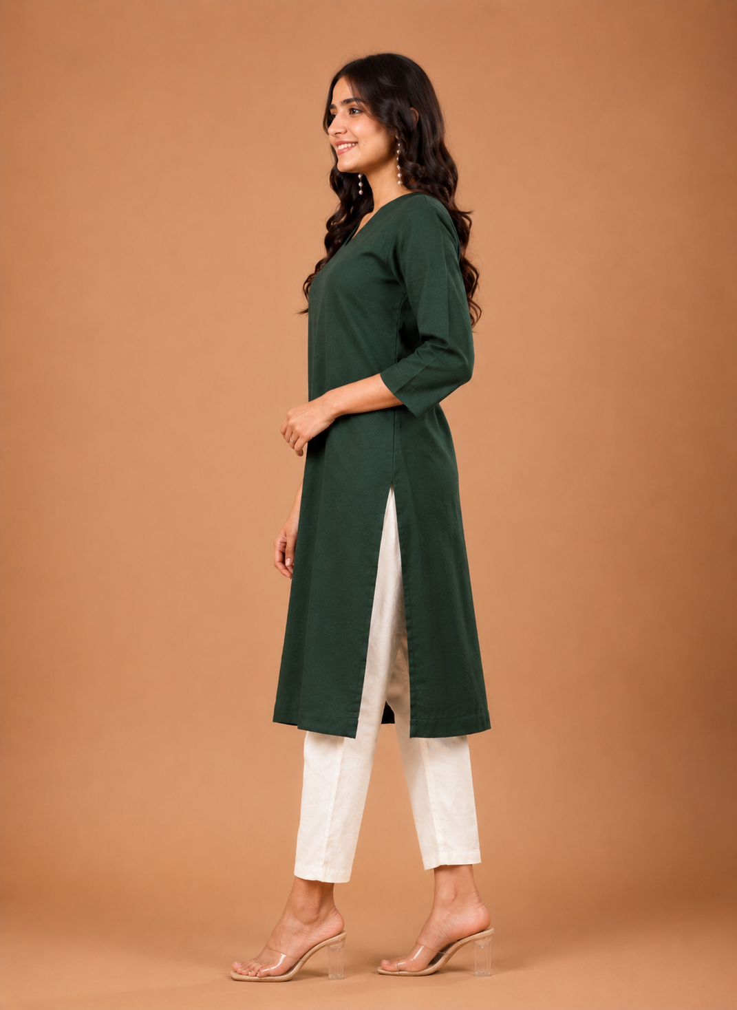 Pure Cotton Straight Kurta