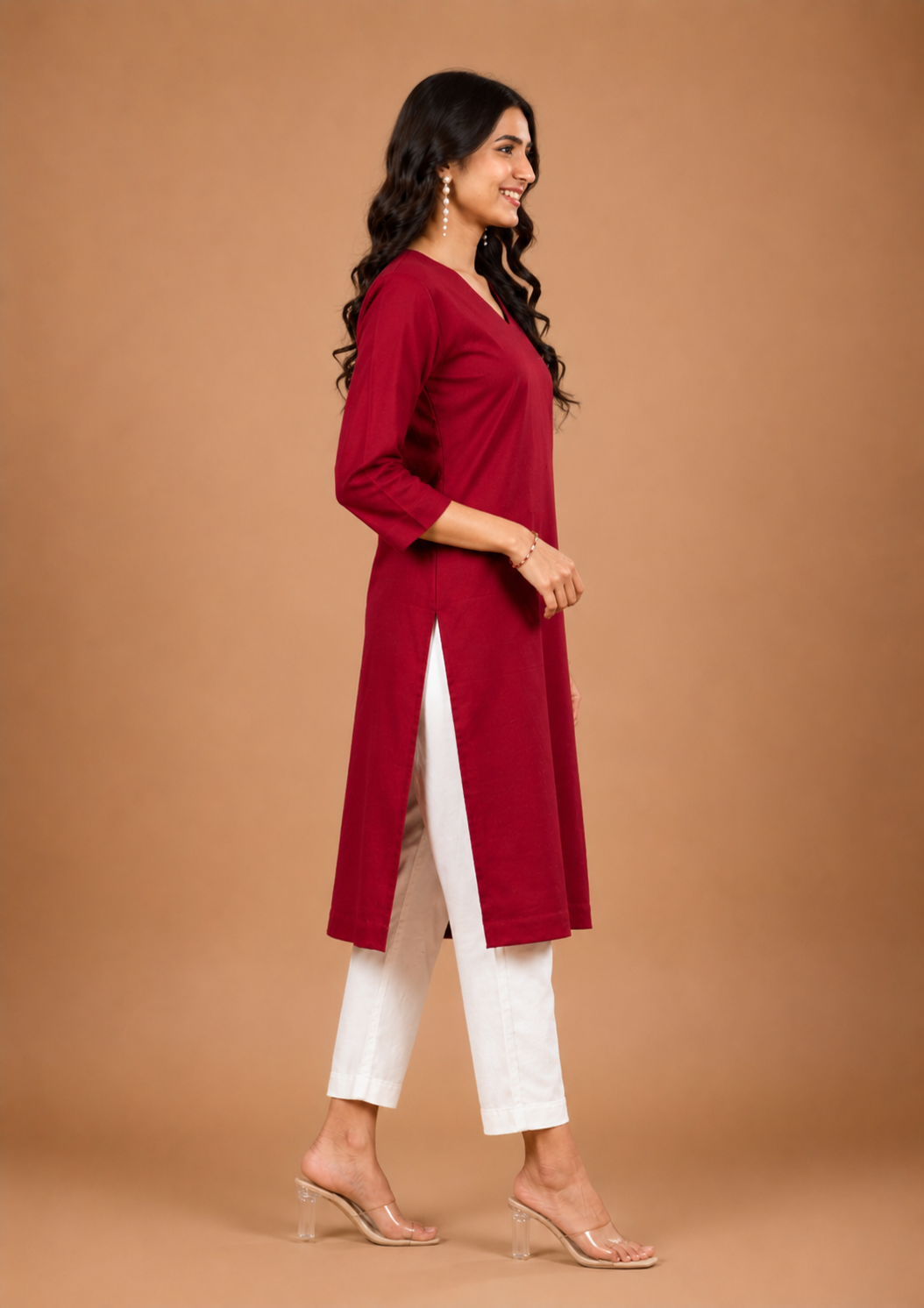 Pure Cotton Straight Kurta