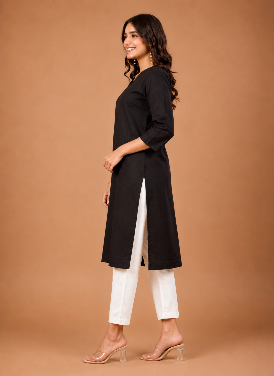 Pure Cotton Straight Kurta