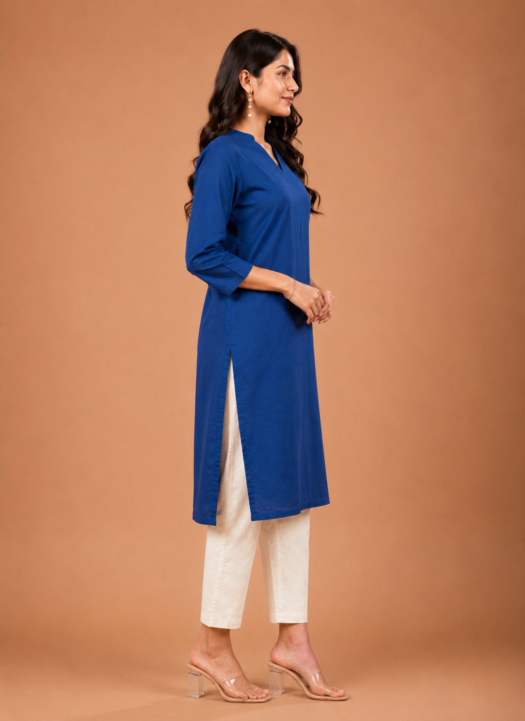 Pure Cotton Straight Kurta