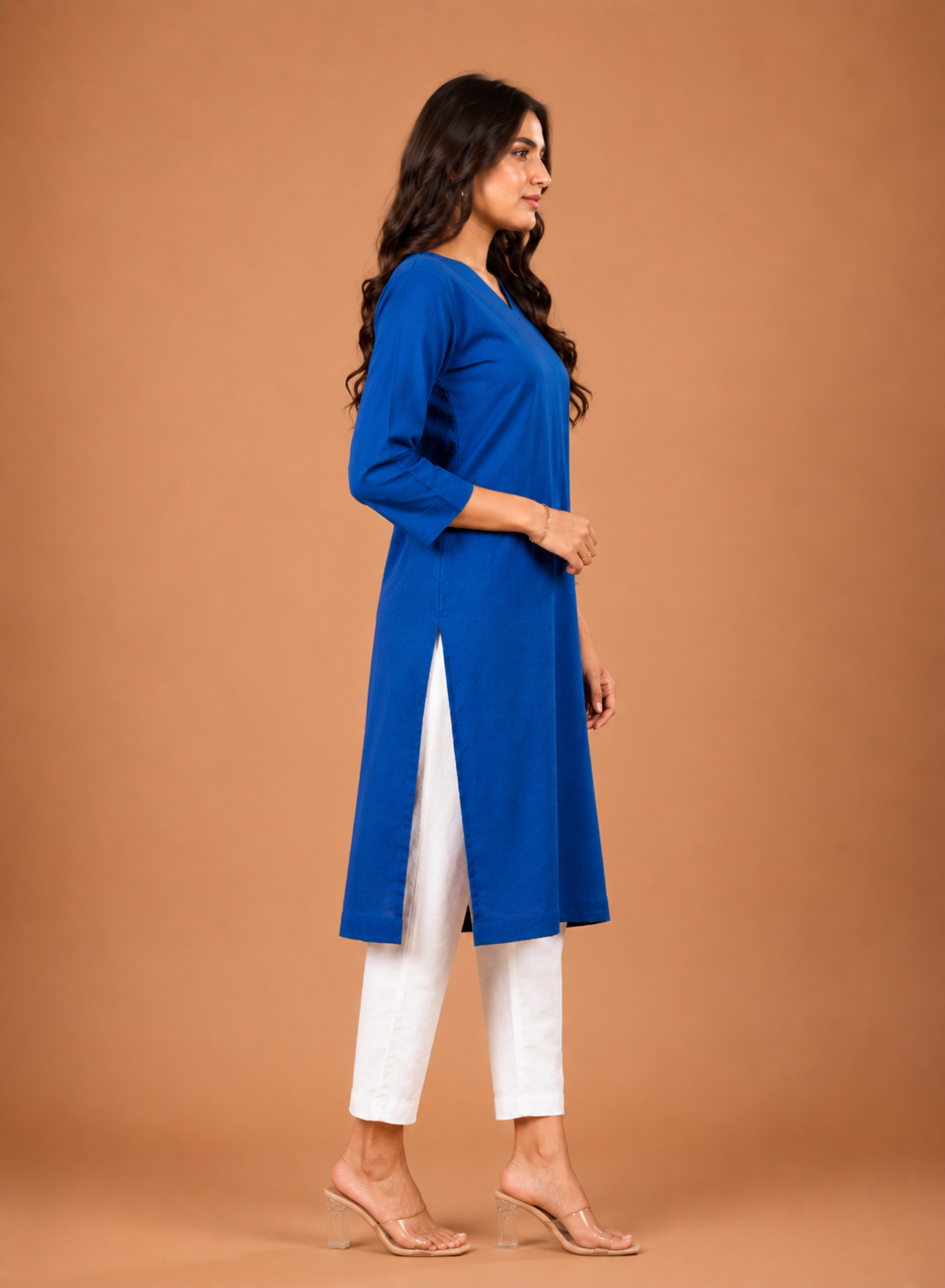 Pure Cotton Straight Kurta