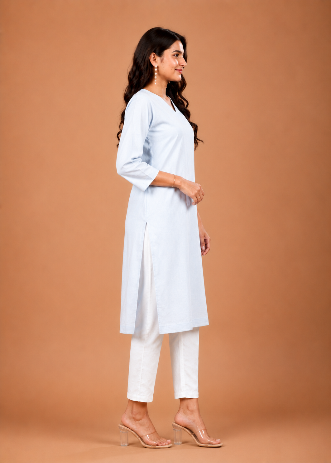 Pure Cotton Straight Kurta