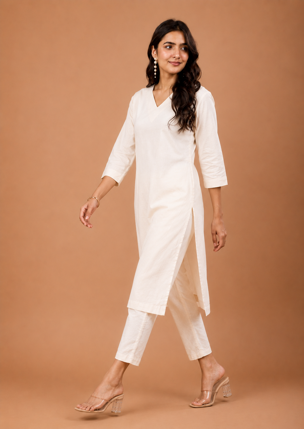 Pure Cotton Straight Kurta