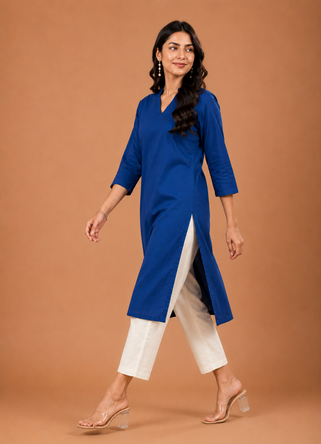 Pure Cotton Straight Kurta