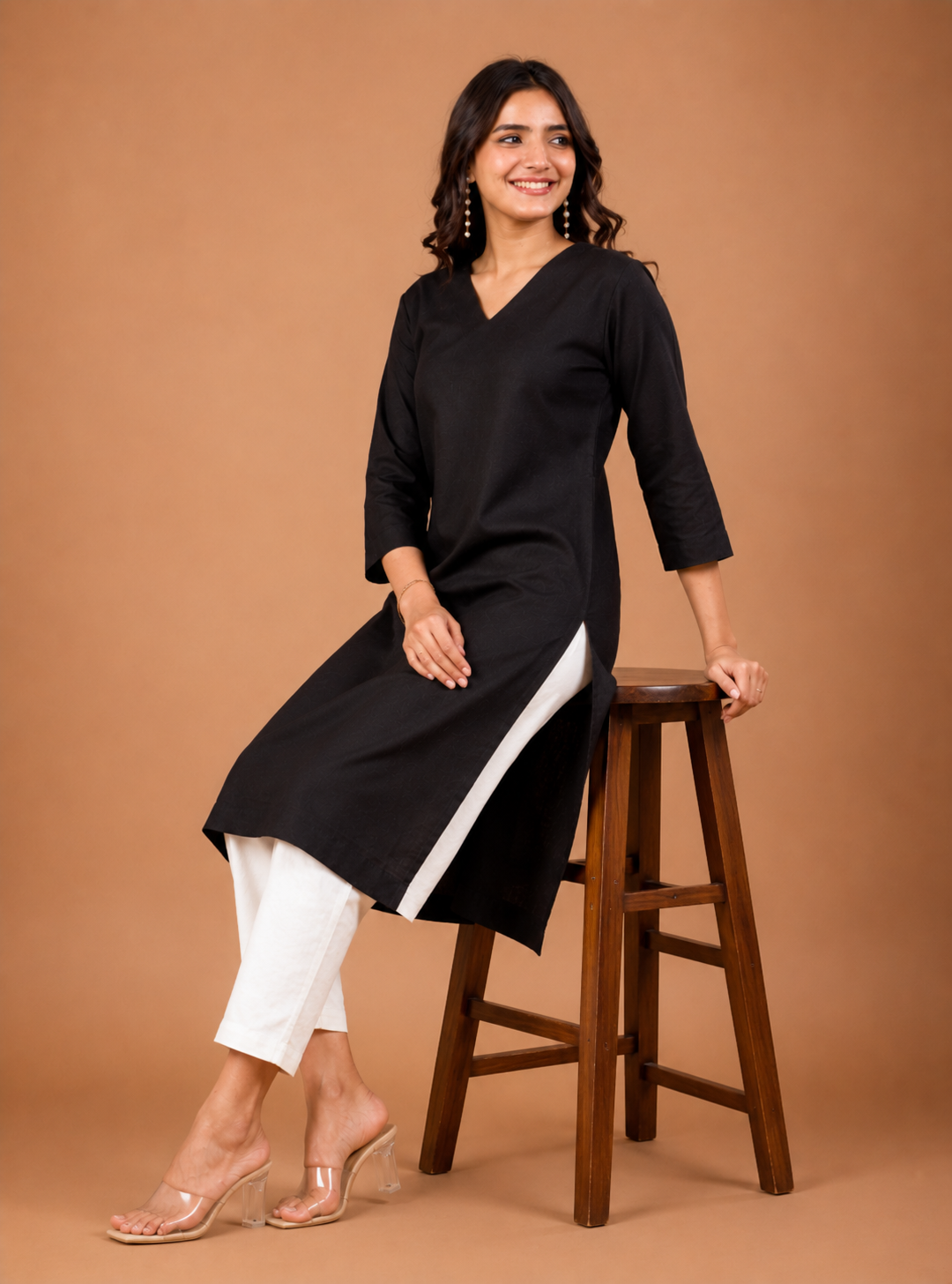 Pure Cotton Straight Kurta
