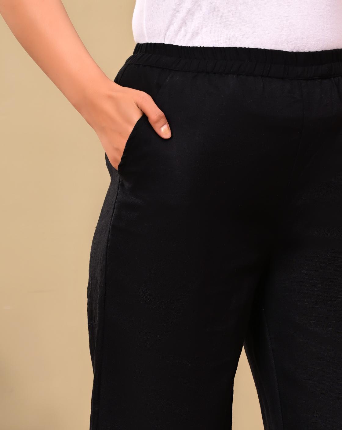 Women Relaxed Fit Palazzo Bottoms