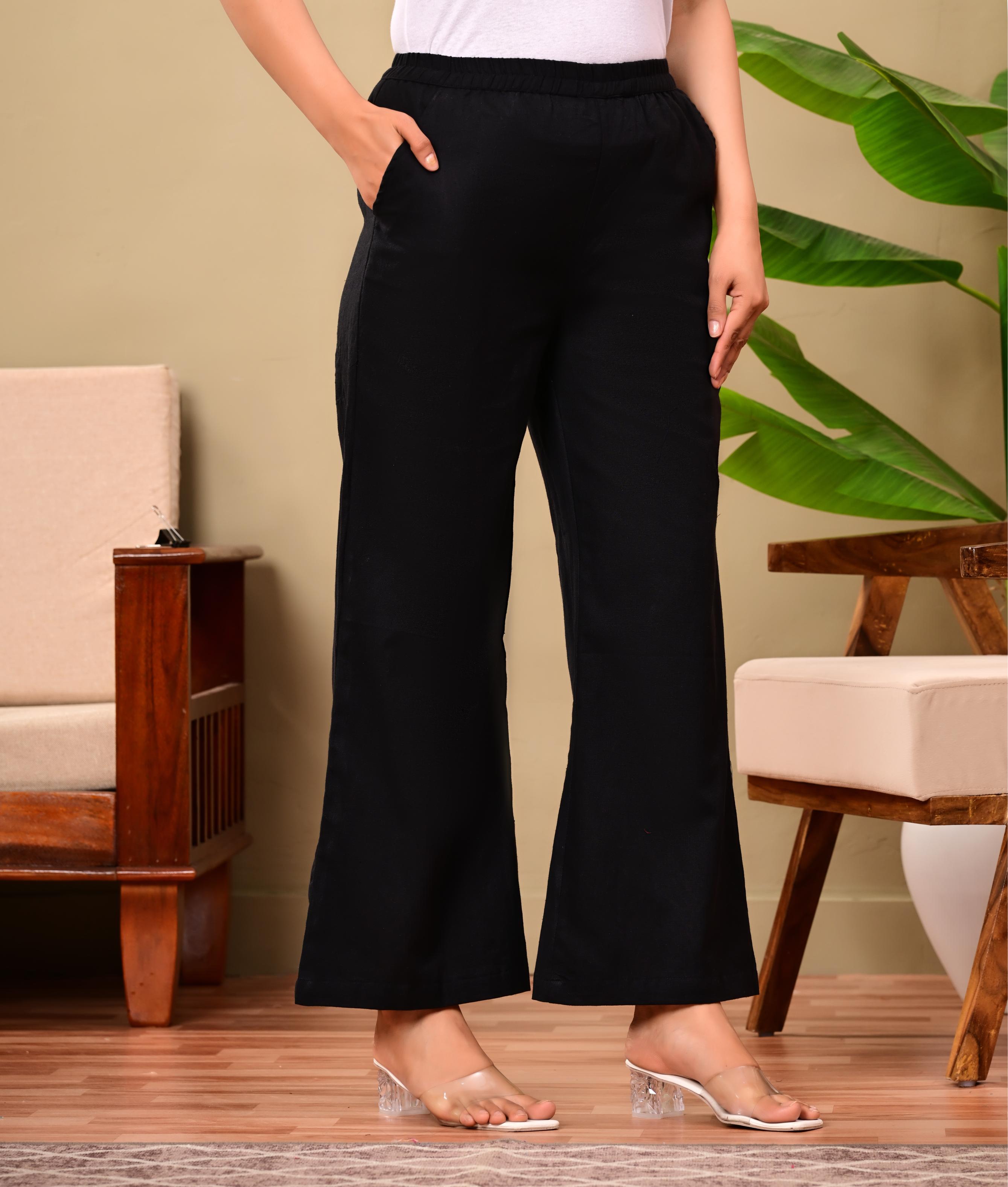 Women Relaxed Fit Palazzo Bottoms