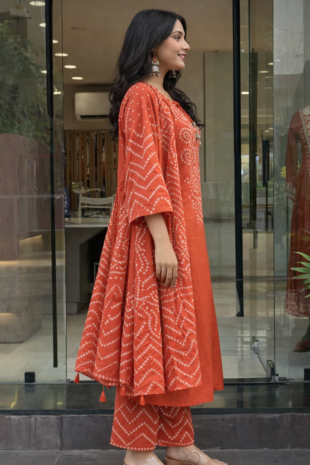 NAMA'S Women Ethnic Kurta Pant Set with Printed Dupatta