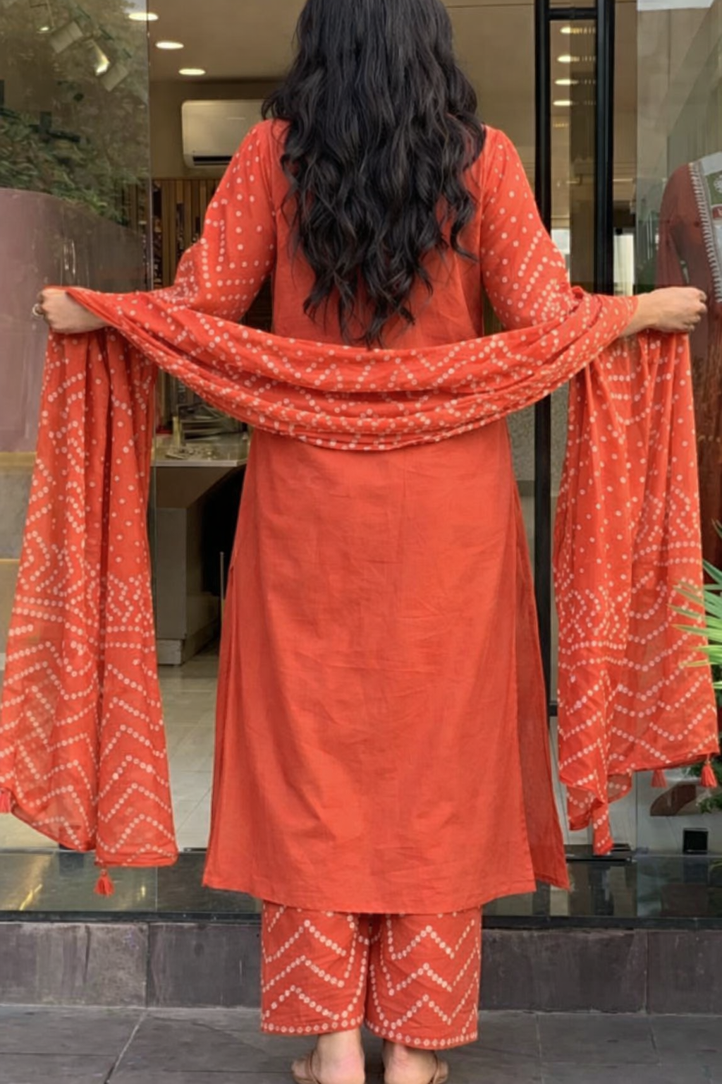 NAMA'S Women Ethnic Kurta Pant Set with Printed Dupatta