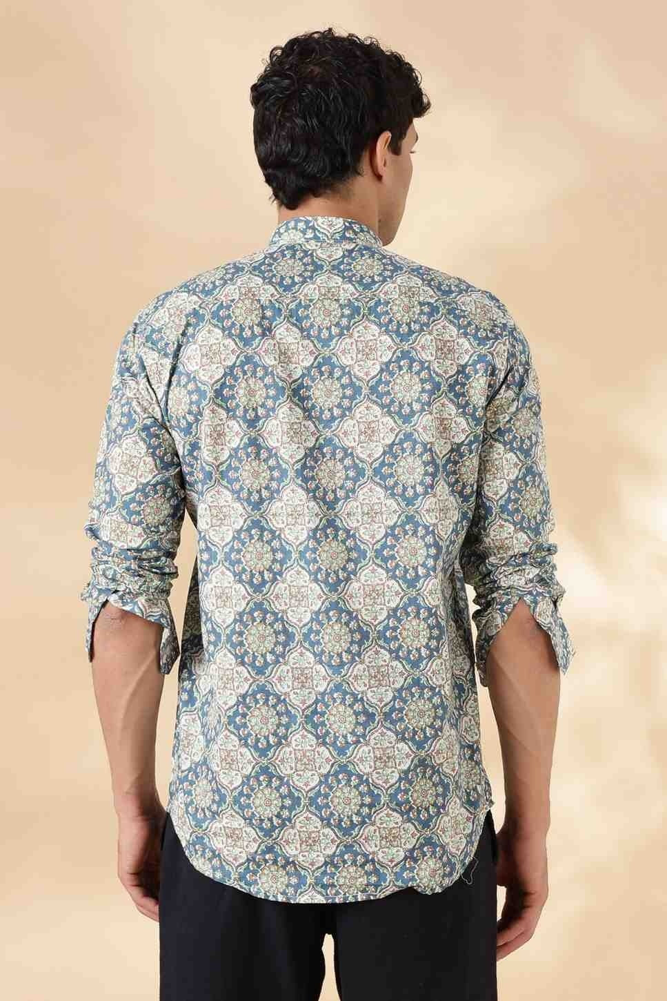 Ethnic Cotton Short Kurta for Men