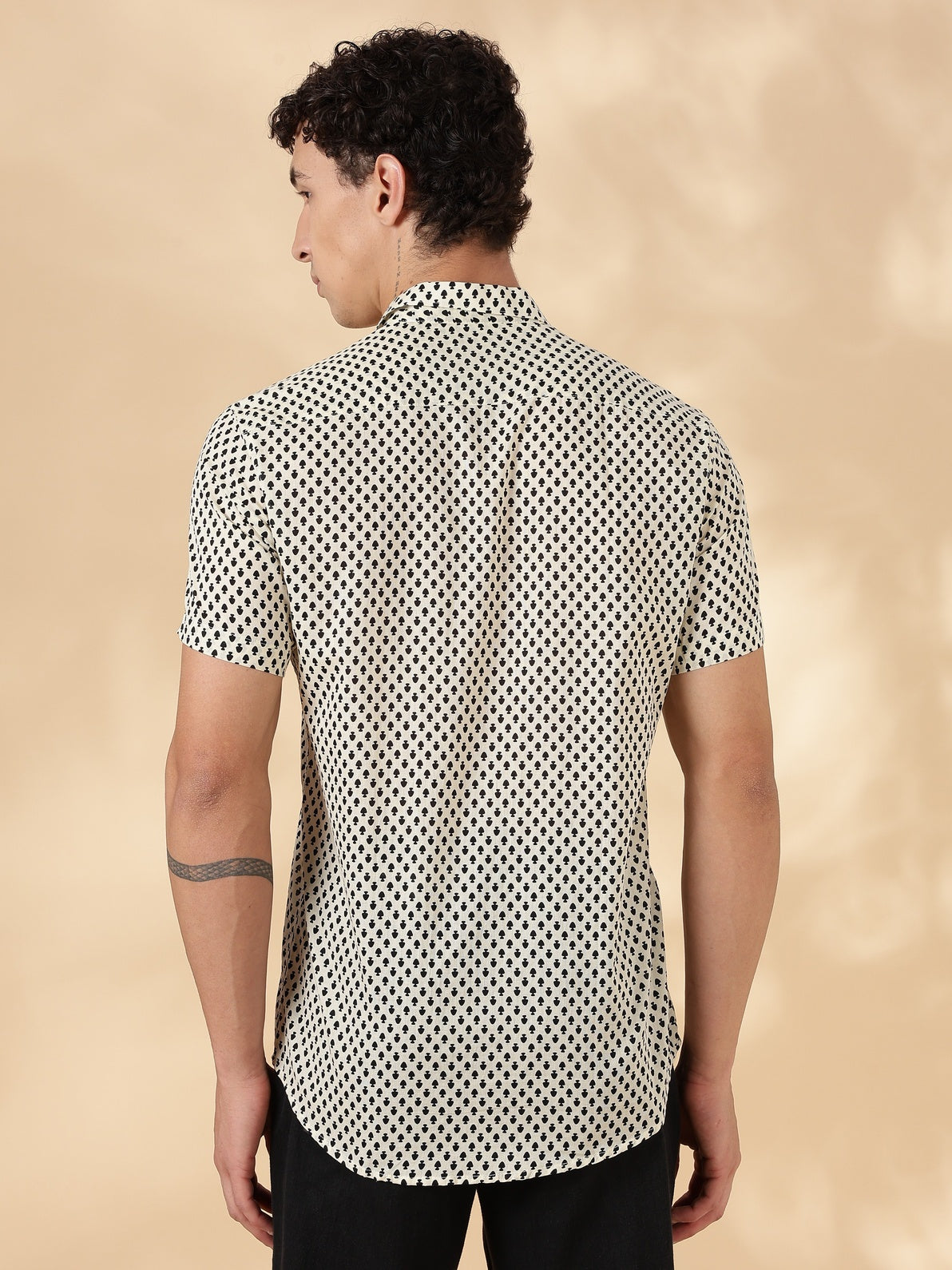 Stylish Printed Half Sleeve Shirt for Men