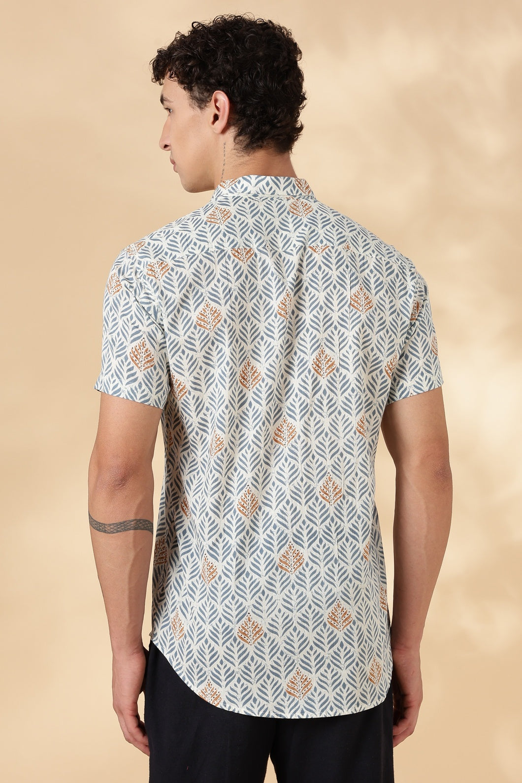 Stylish Printed Half Sleeve Shirt for Men