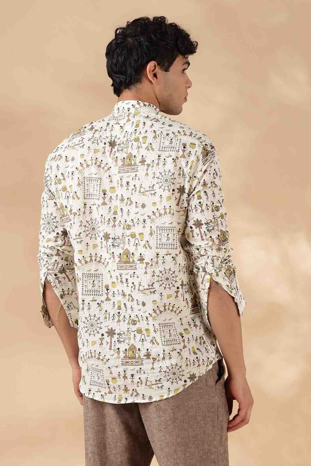 Ethnic Cotton Short Kurta for Men