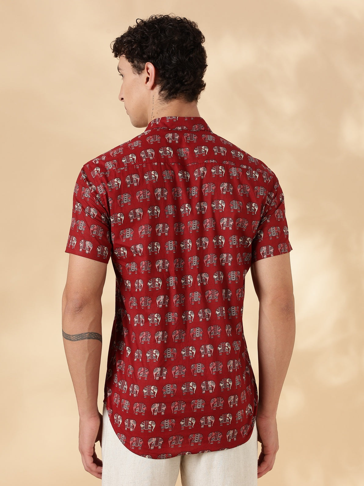 Stylish Printed Half Sleeve Shirt for Men