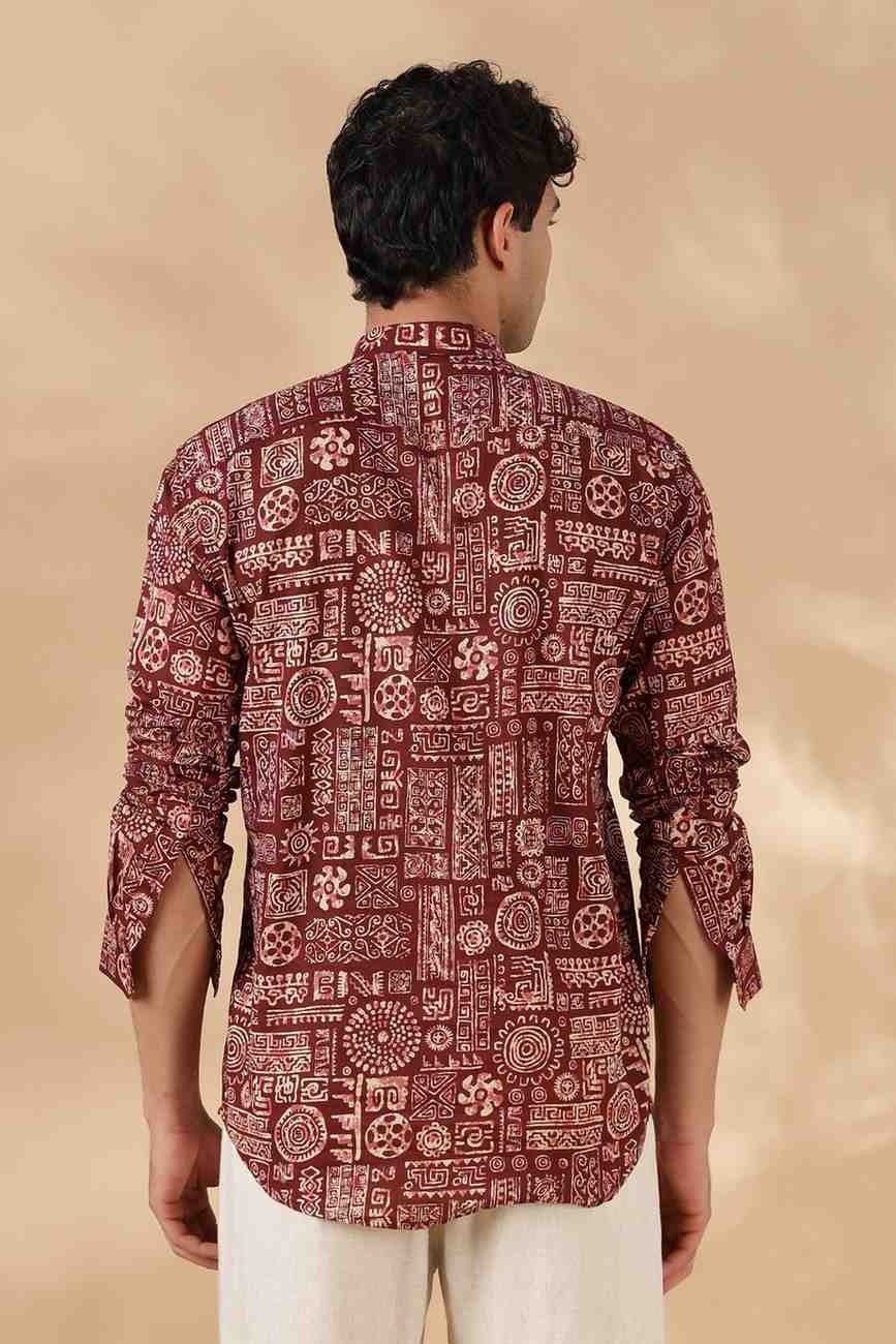 Ethnic Cotton Short Kurta for Men