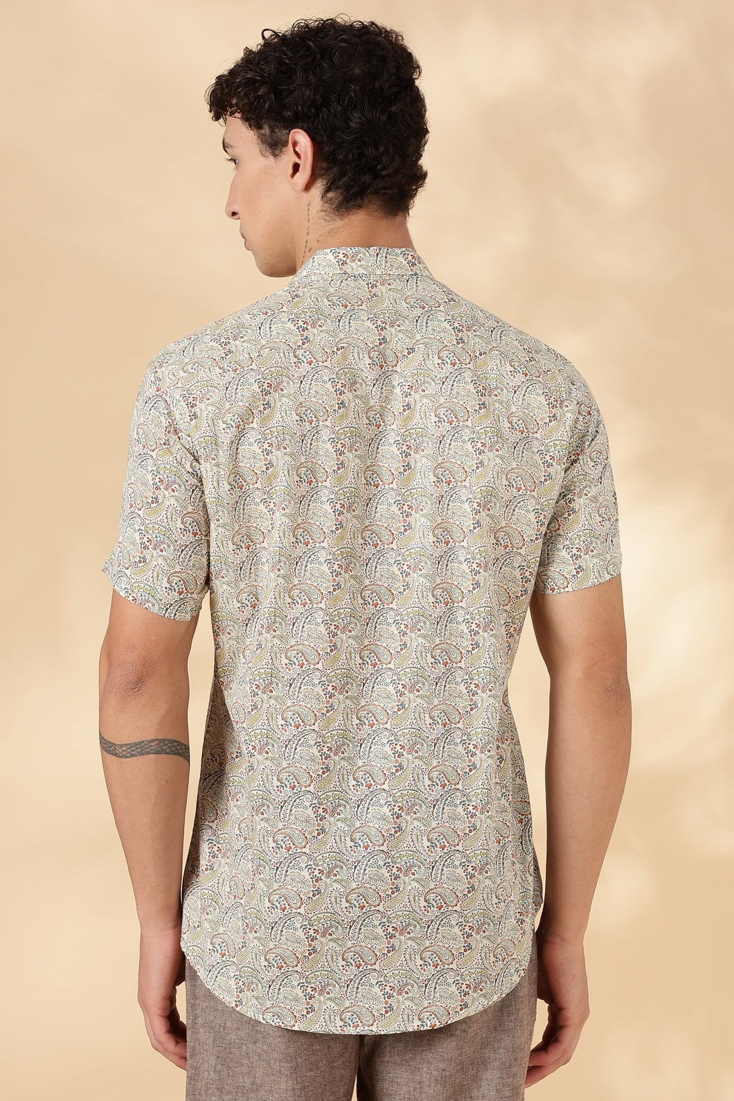 Stylish Printed Half Sleeve Shirt for Men