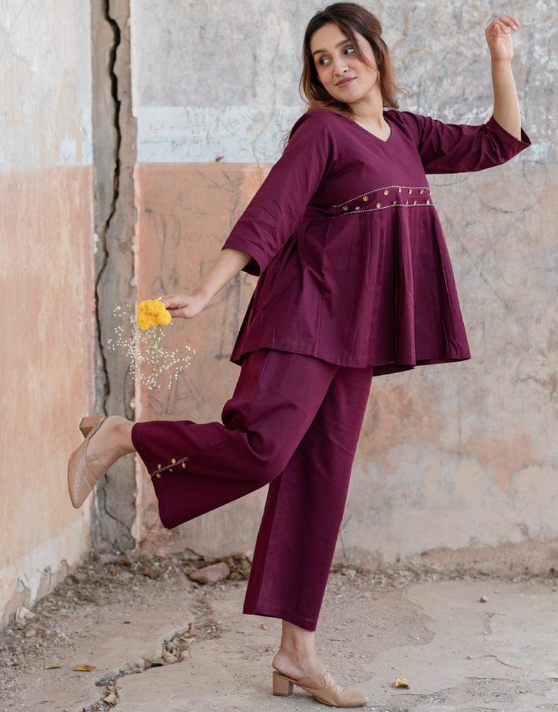 Women Ethnic Co-Ord Set