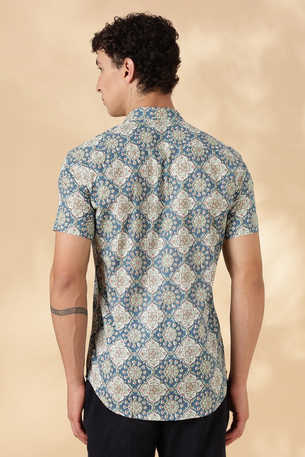 Stylish Printed Half Sleeve Shirt for Men
