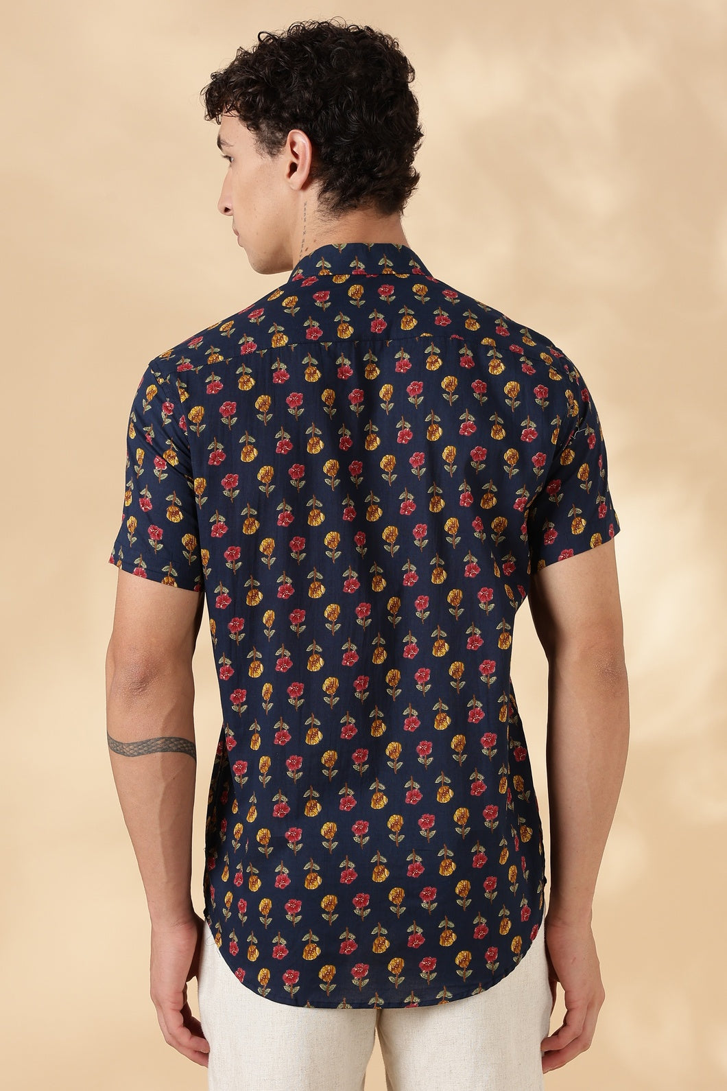 Stylish Printed Half Sleeve Shirt for Men