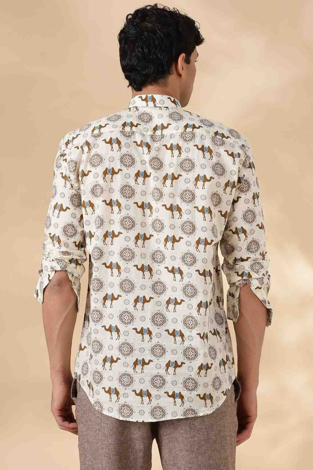 Ethnic Cotton Short Kurta for Men