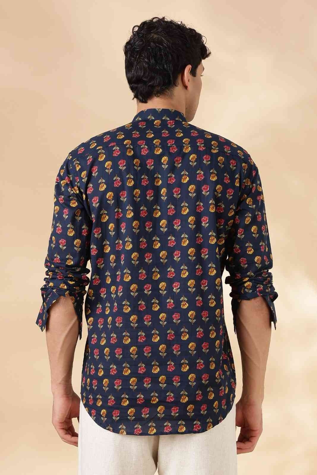 Ethnic Cotton Short Kurta for Men