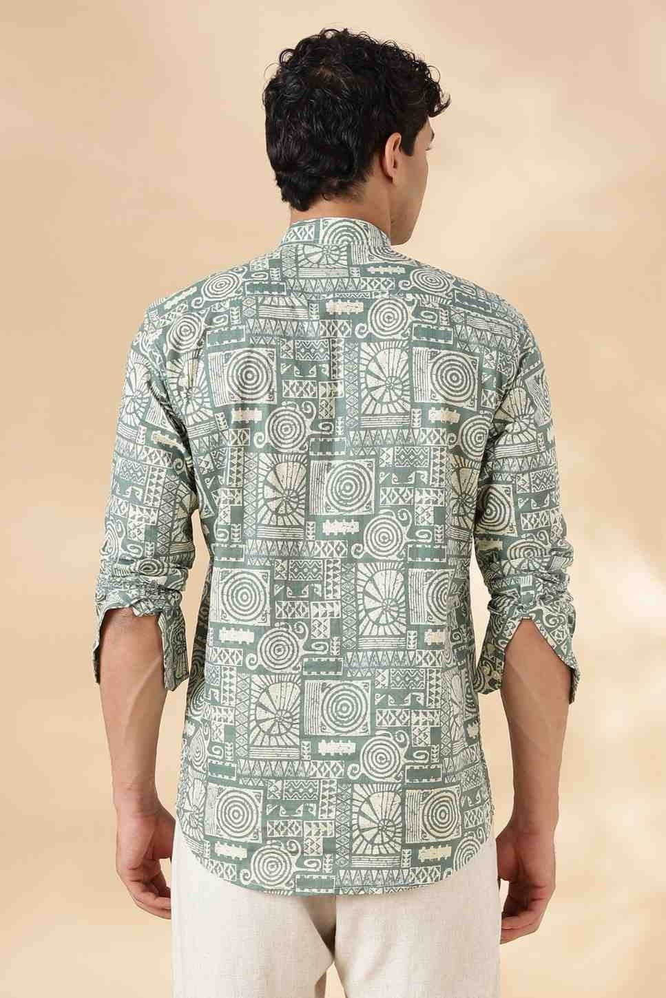 Ethnic Cotton Short Kurta for Men