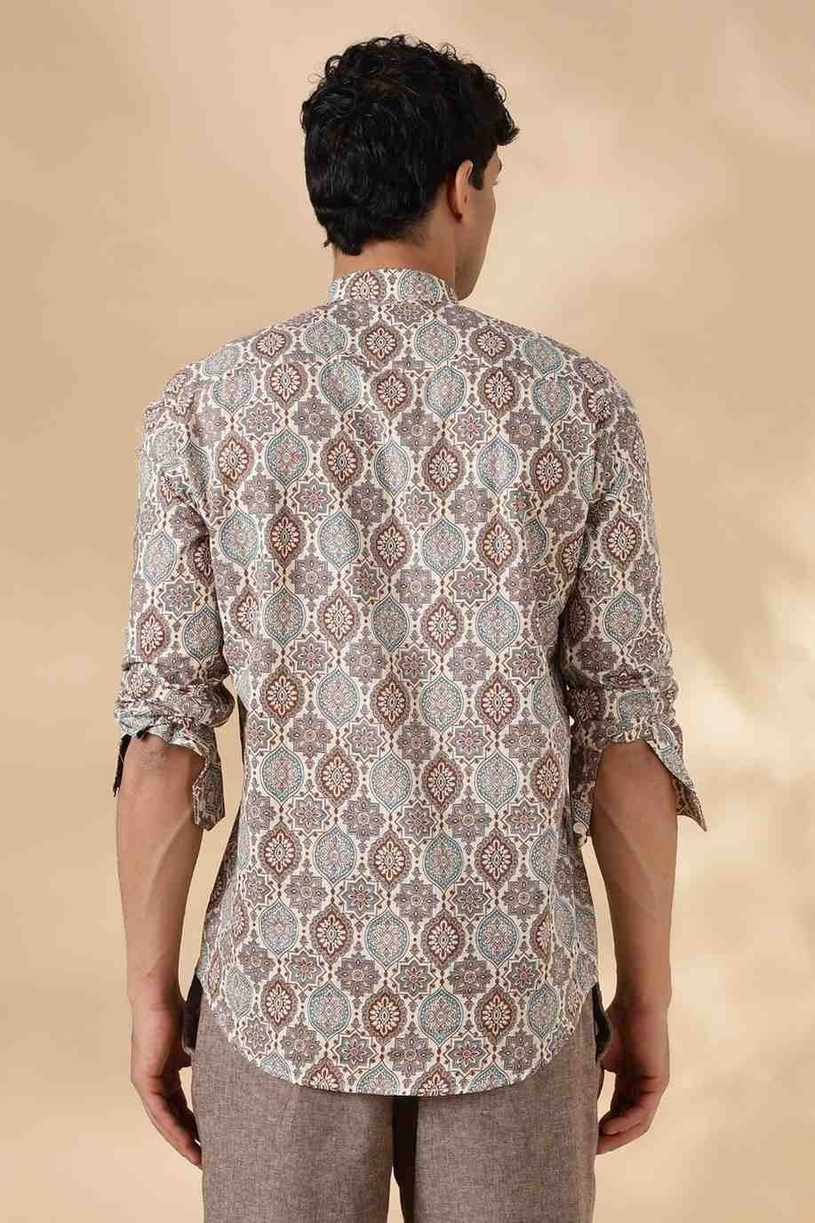 Ethnic Cotton Short Kurta for Men