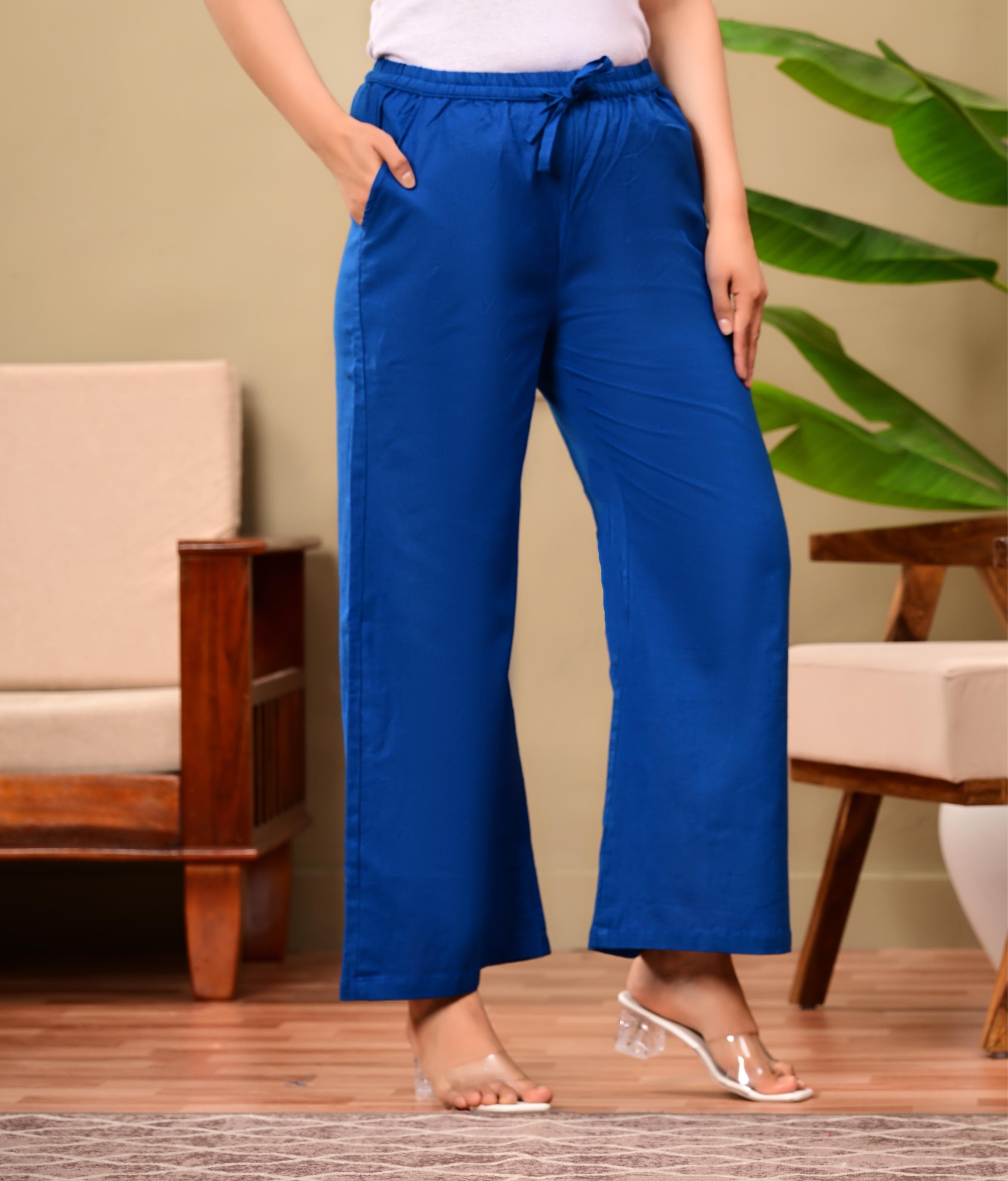 Women Relaxed Fit Palazzo Bottoms