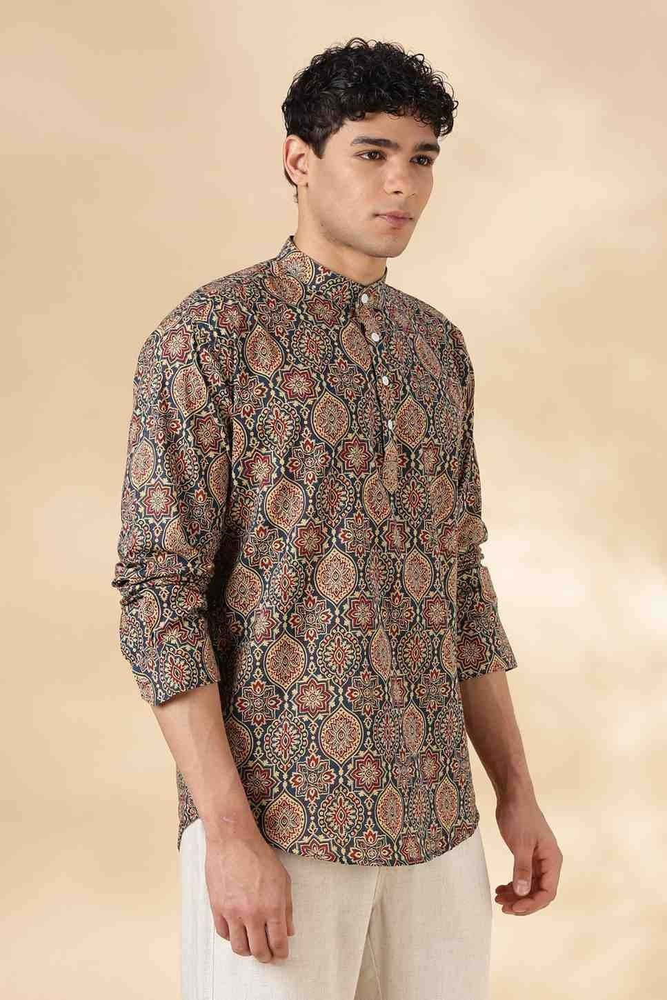 Ethnic Cotton Short Kurta for Men