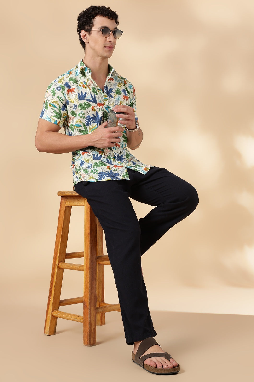 Stylish Printed Half Sleeve Shirt for Men