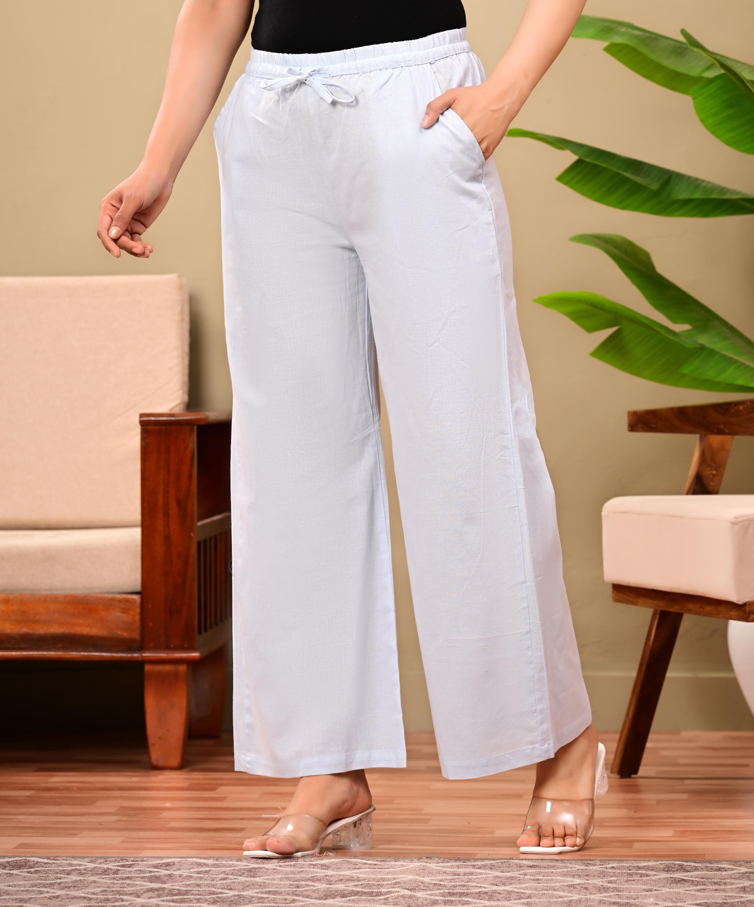 Women Relaxed Fit Palazzo Bottoms