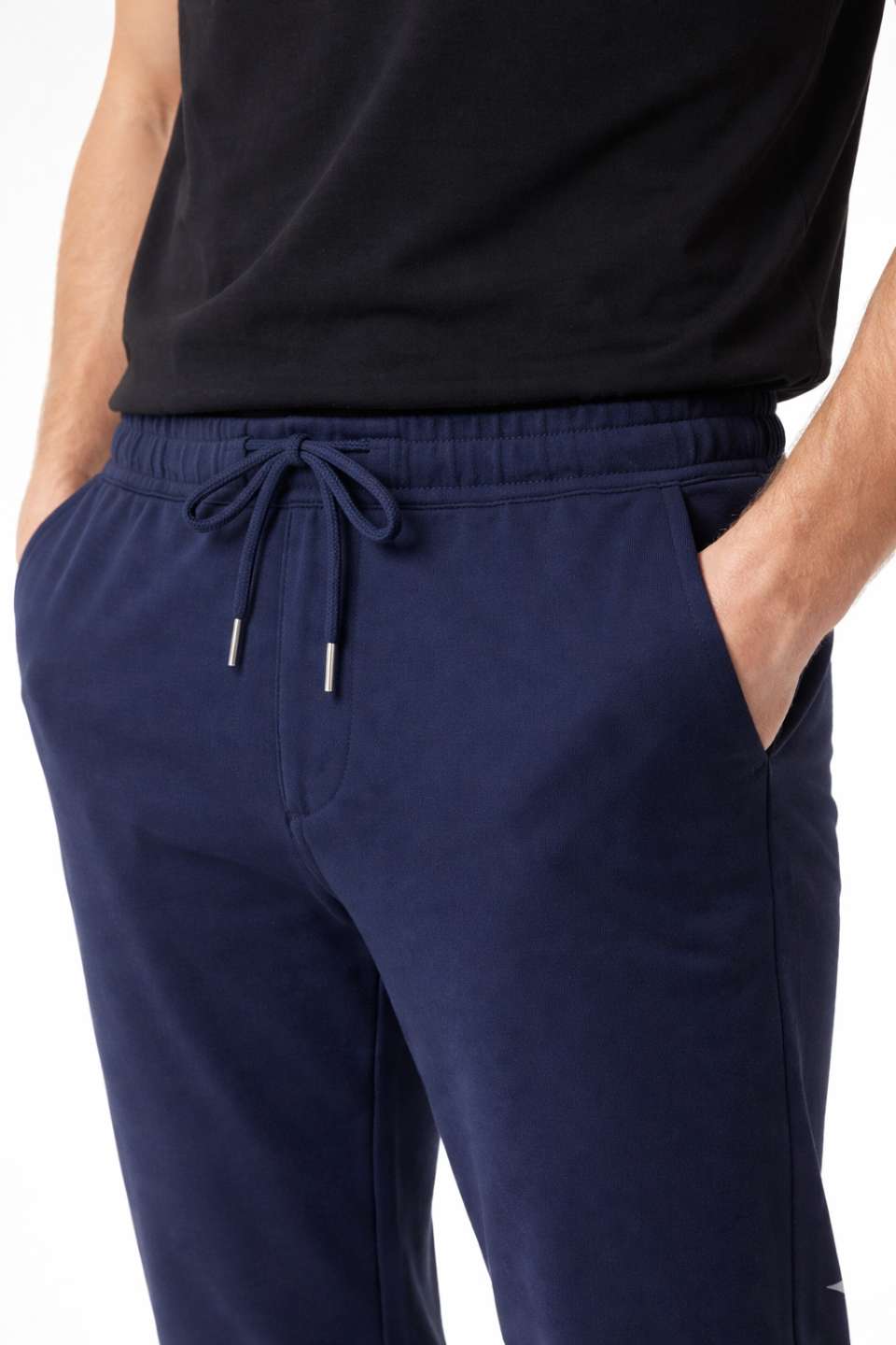 Men'S Solid Straight Fit Lounge Bottoms
